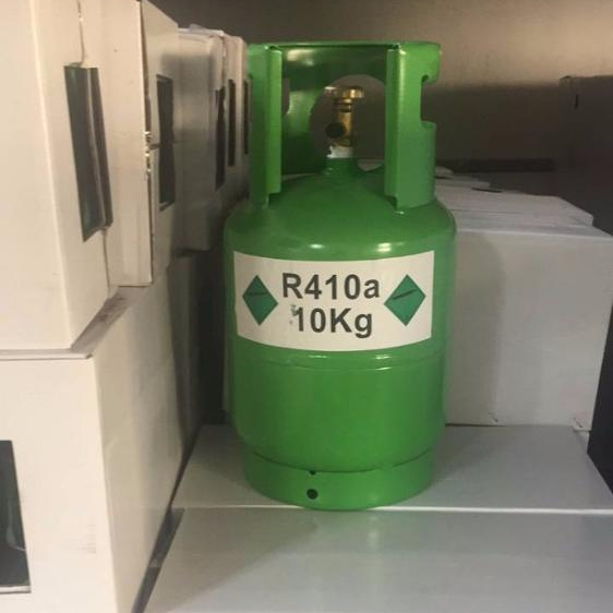 New Green Refilled Cylinder R410A Refrigerant